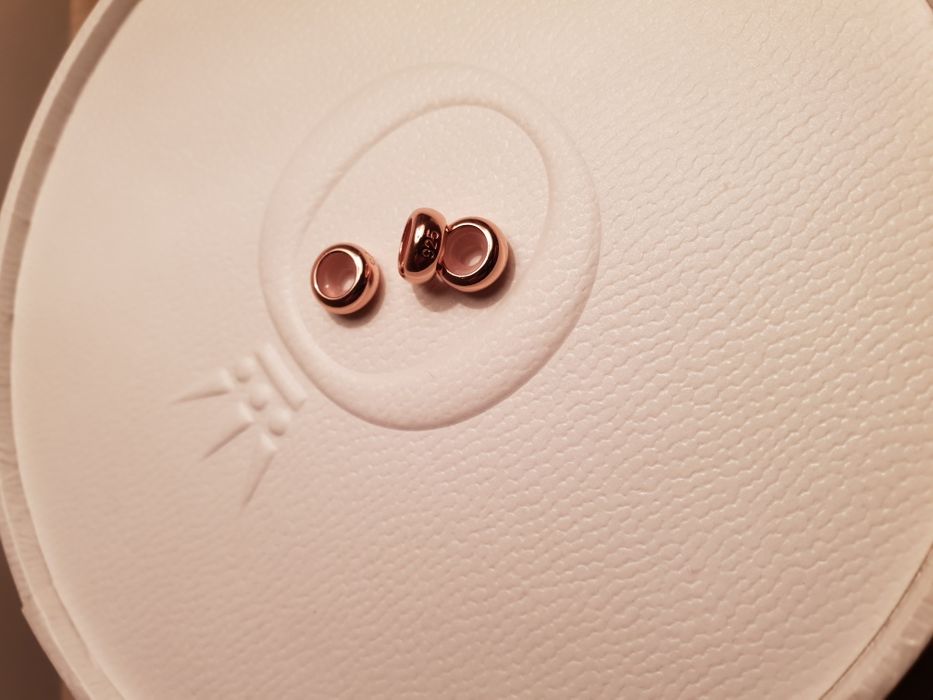 Stoppere rose argint compatibile Pandora