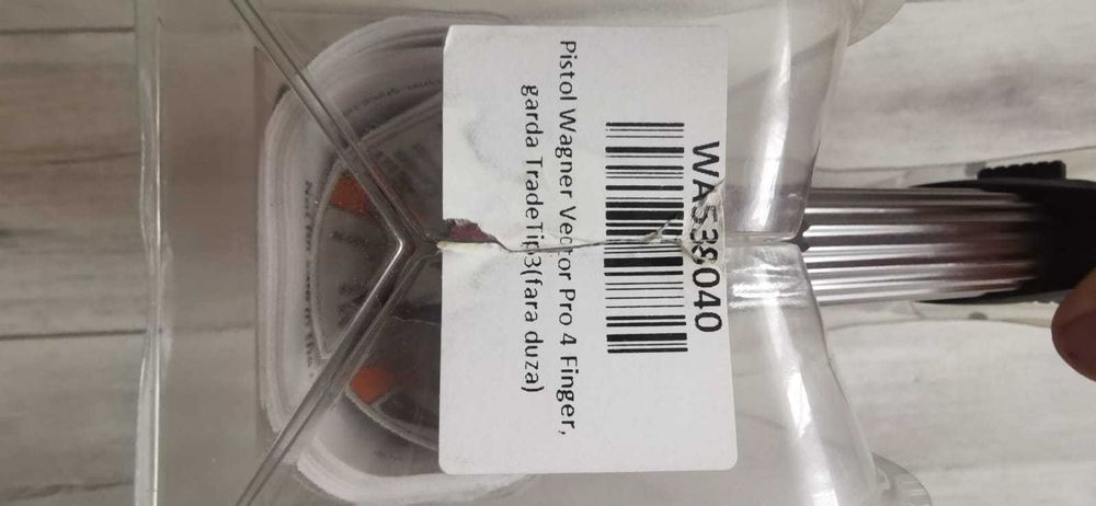 Pistol airless Wagner Vector PRO4 1/4''-FurtunWagner PN270-DN6-15 ml