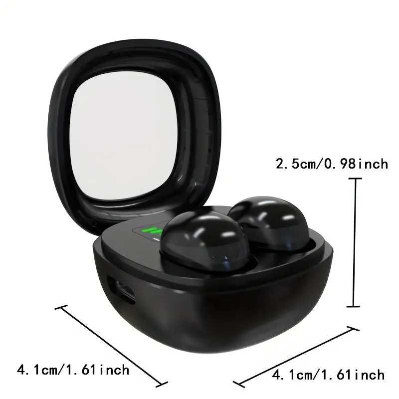 Безжични TWS Earbuds + LED кейс – нови, оригинални