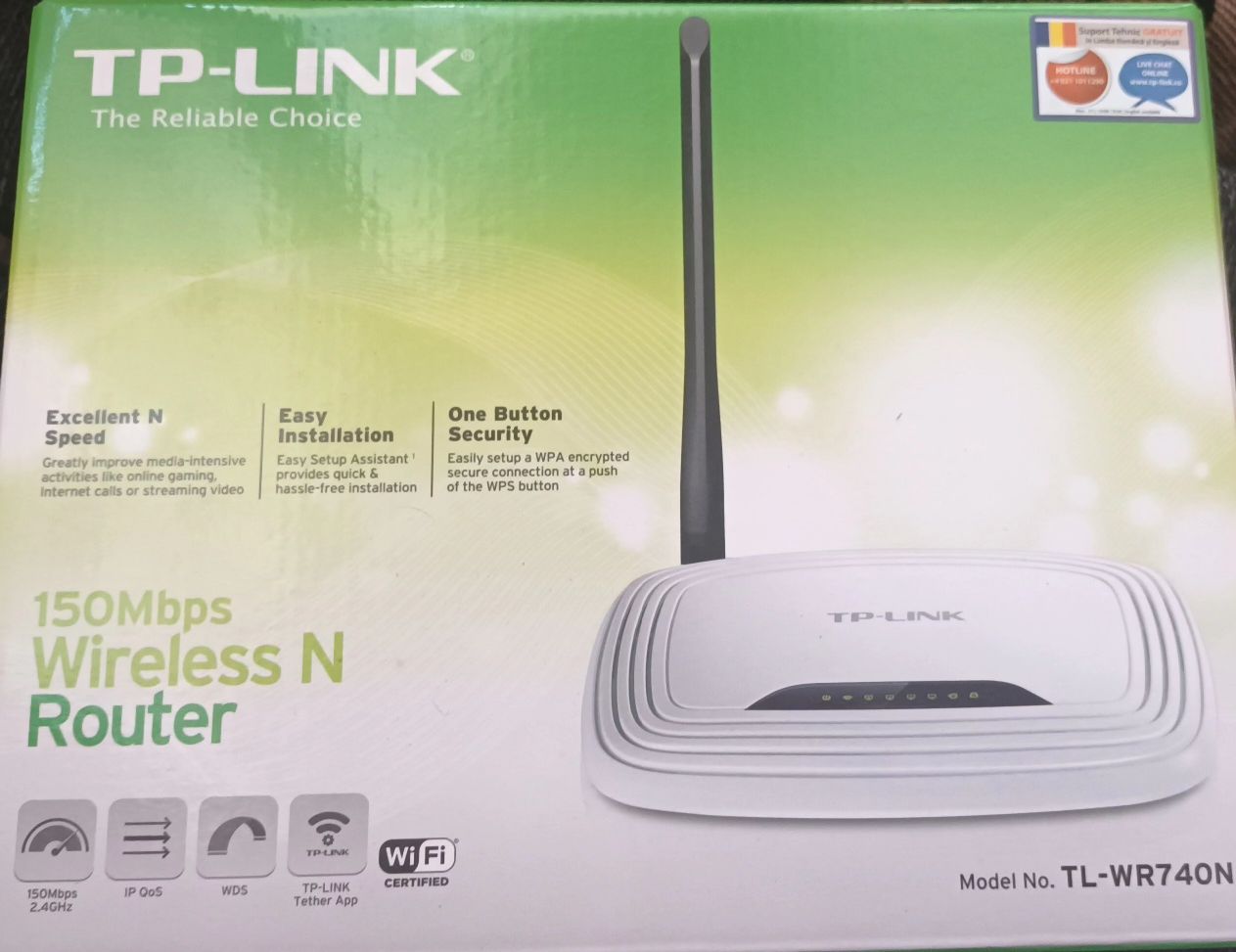 Рутер TP link TL-WR740N