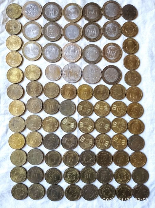 Юбилейные монеты России