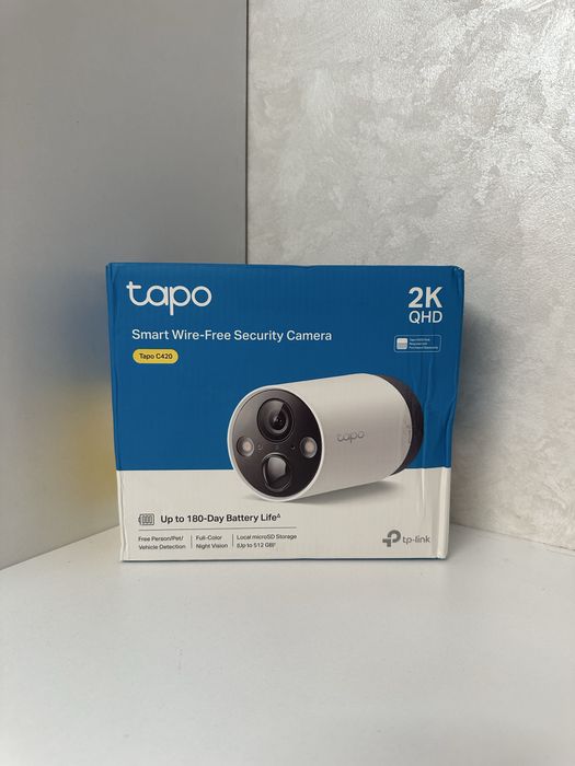 Camera IP Wireless TP-LINK Tapo C420, 2K, NOU Sigilata