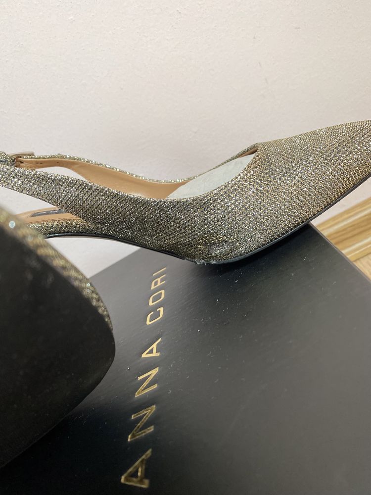 Pantofi glitter ANNA CORI, mãrime 38