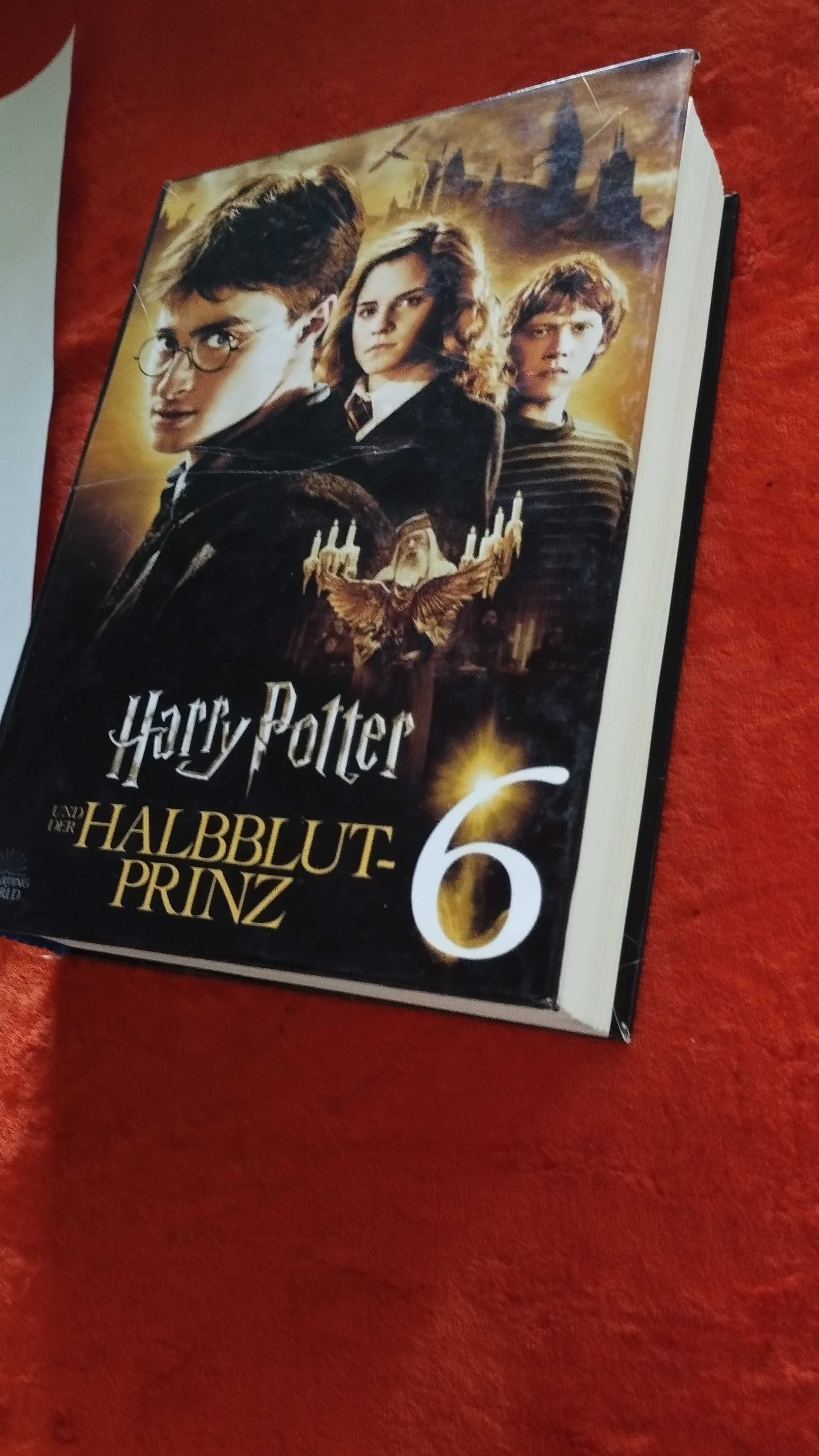 Harry Potter-6 kitobi nemis tilida/книга Гарри Поттера-6 на немецком