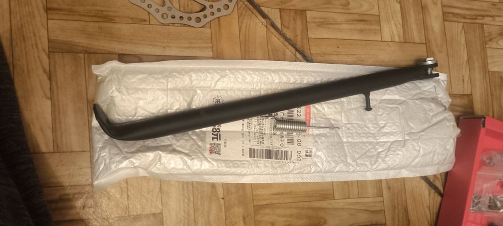 Мото подножка стандартным креплением