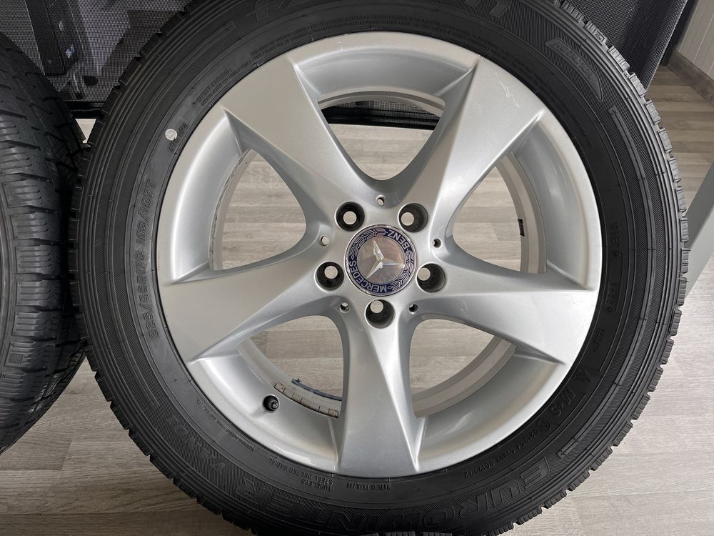 Оригинални джанти 17 цола 5х112 за Мерцедес/Mercedes с гуми 225/55/17C