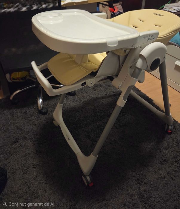 Scaun de masa pentru copii 2 in 1