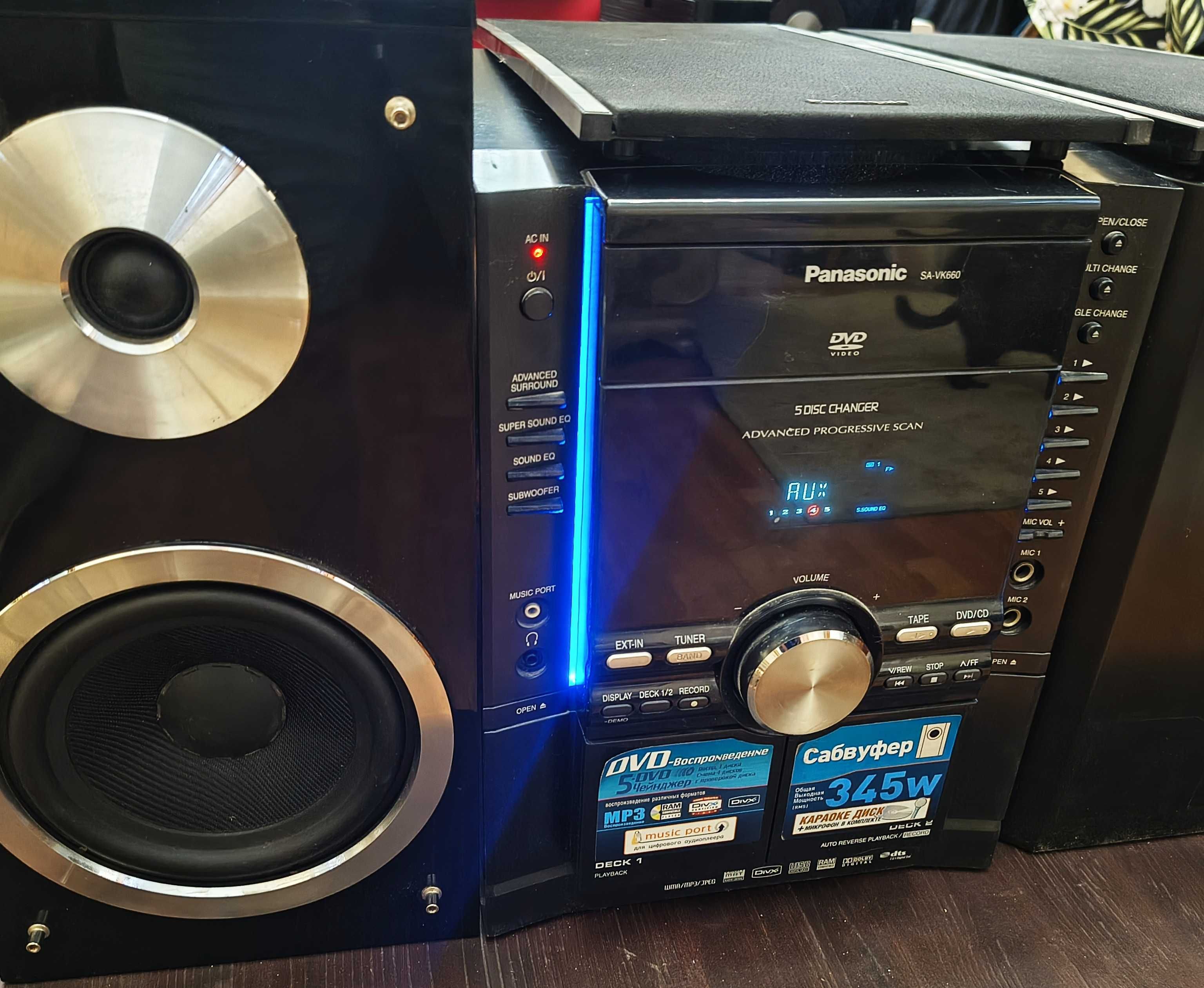 PANASONIC музыкальный центр Bluetooth .USB АУКС