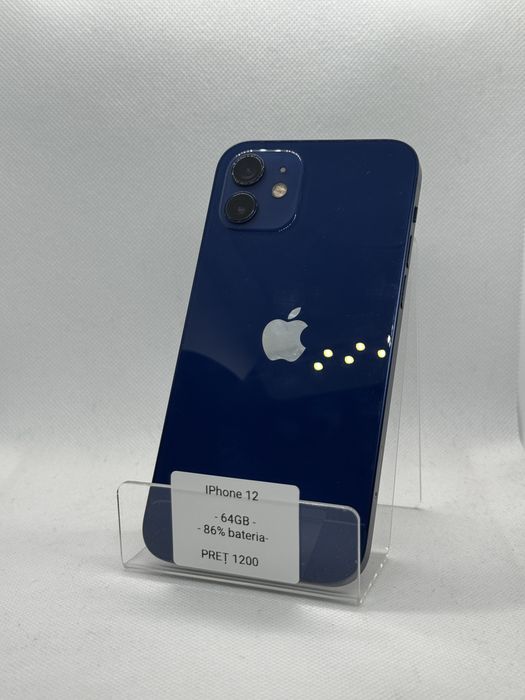 Magazin Vindem: Iphone 12, 64GB, 86% bateria
