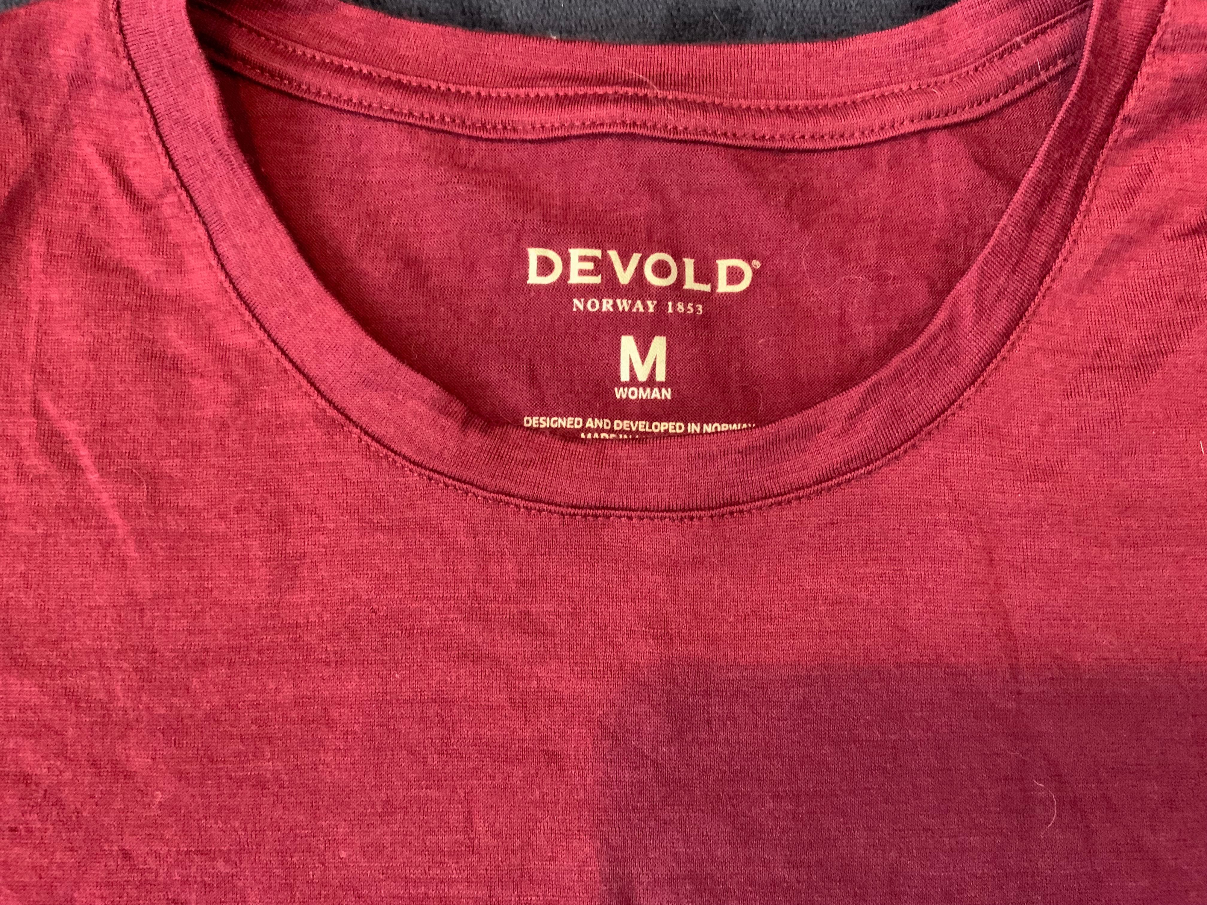 Devold-оригинална тениска 100% мерино
