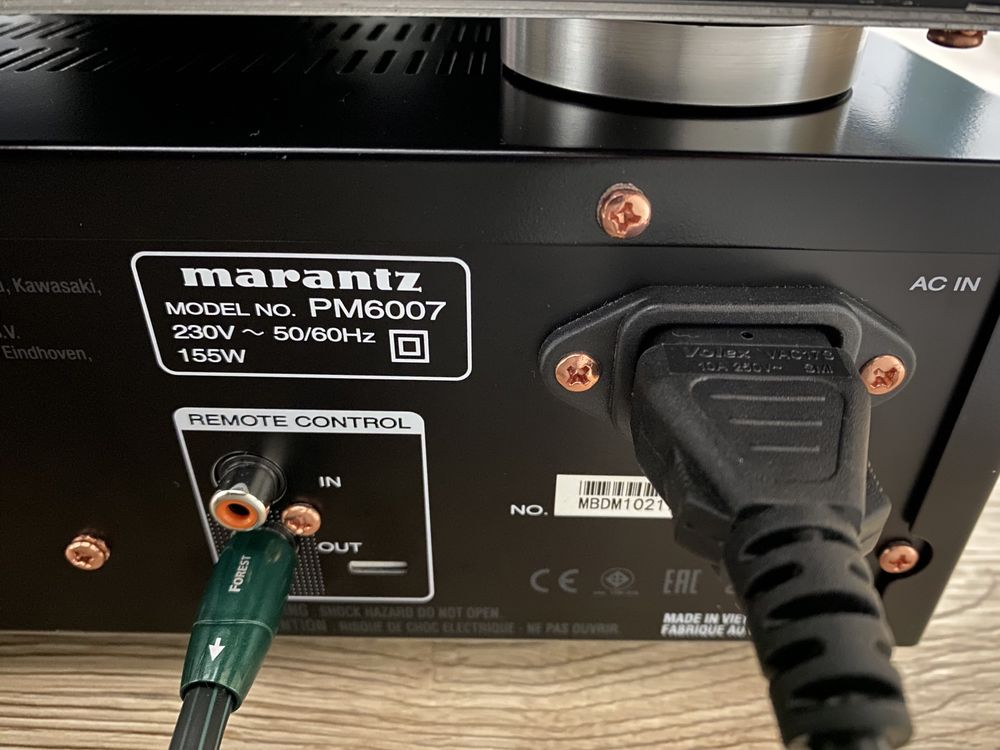 Marantz PM6007 + CD6007 Player CD Hi-Fi Negru