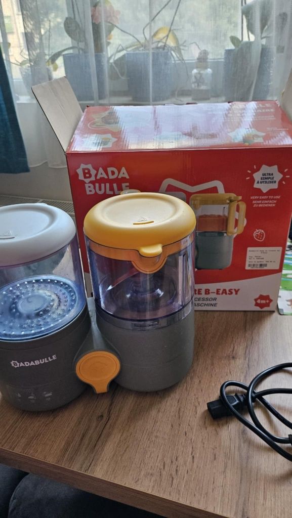 Уред за приготвяне на детска храна badabulle 4 in one
