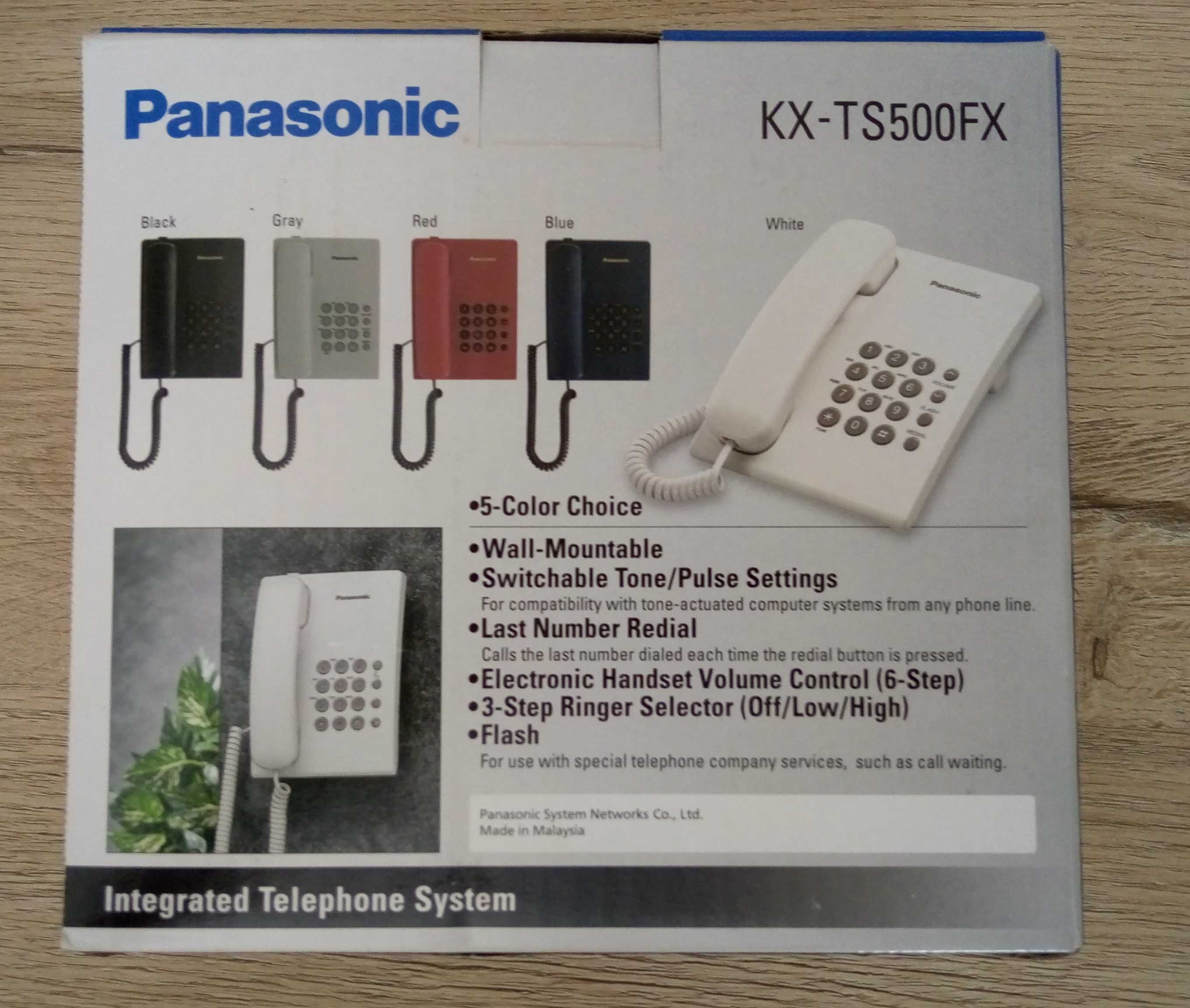 продавам стационарен телефонен апарат Panasonic