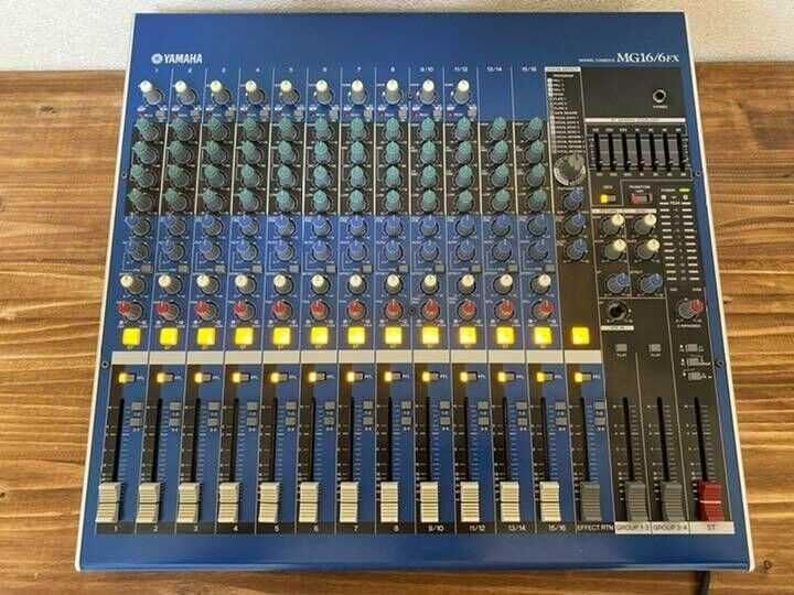 Yamaha MG16/6FX 16 Kanal Analog Konsole Mischpult Audio Equipment