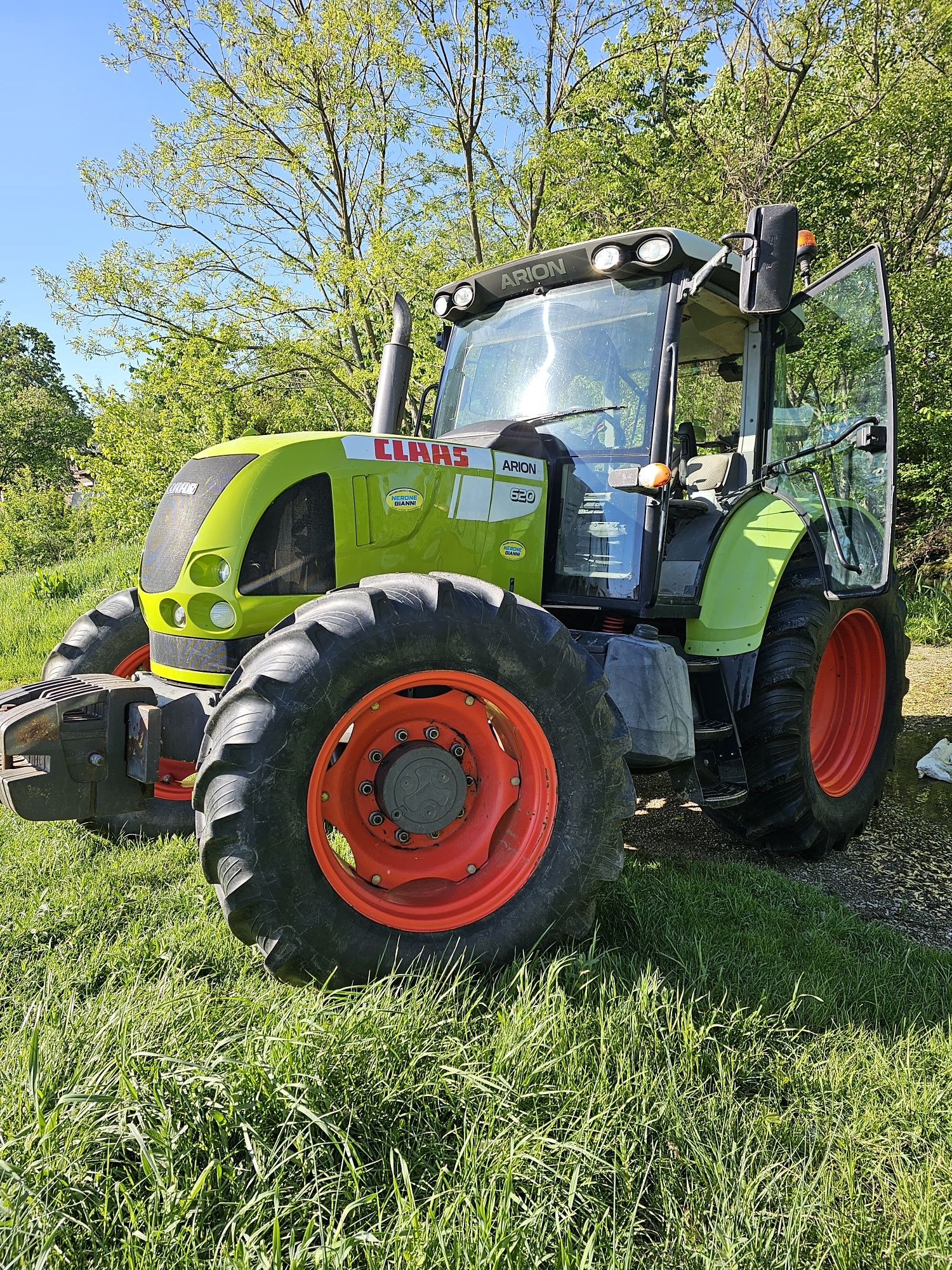 Tractor Claas Arion 620, Motor john deere 140cp, 2010