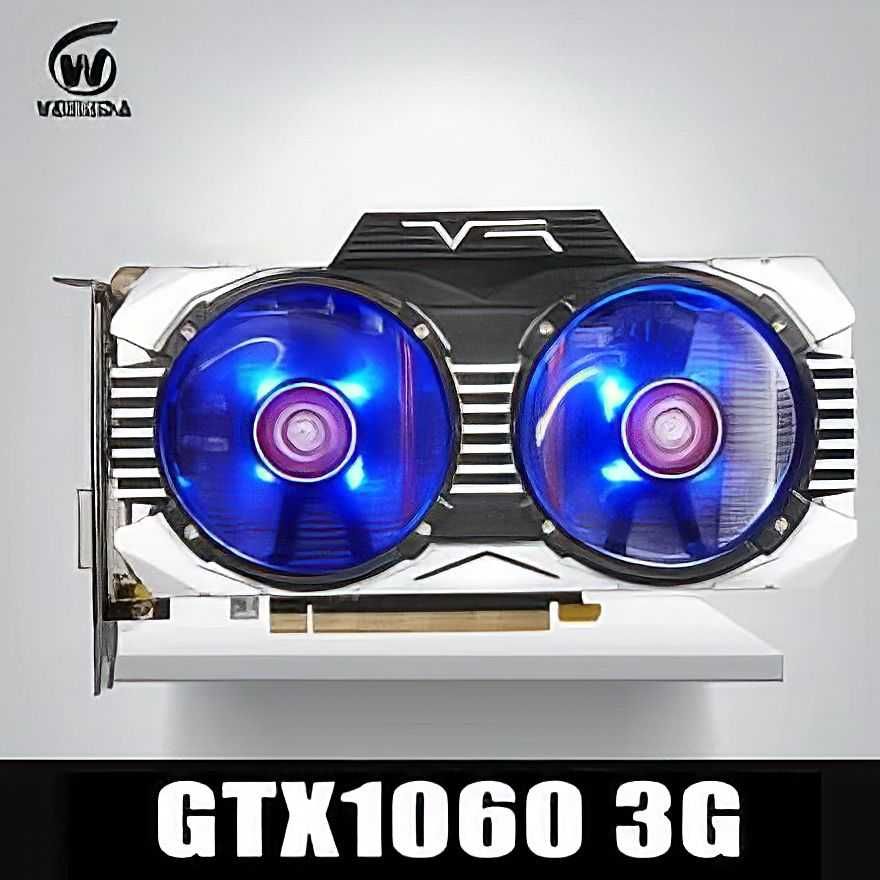 Видеокарта VEINEDA 1060 GDDR5 3Gb RGB