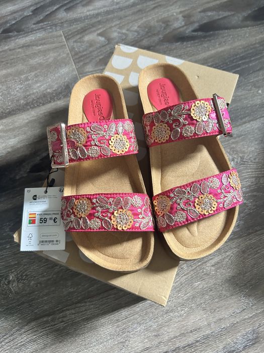 Șlapi Desigual, marimea 36, noi cu eticheta