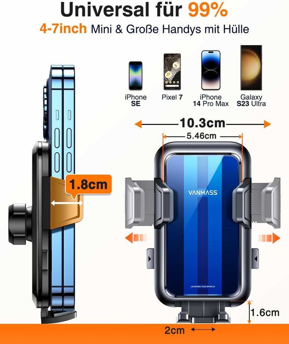 Suport pentru telefon auto pentru ventilatie, f pentru iPhone , samsun