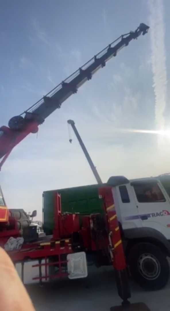 Автовышка 40 метр установка, Avtovishka 40 metr ustanovka