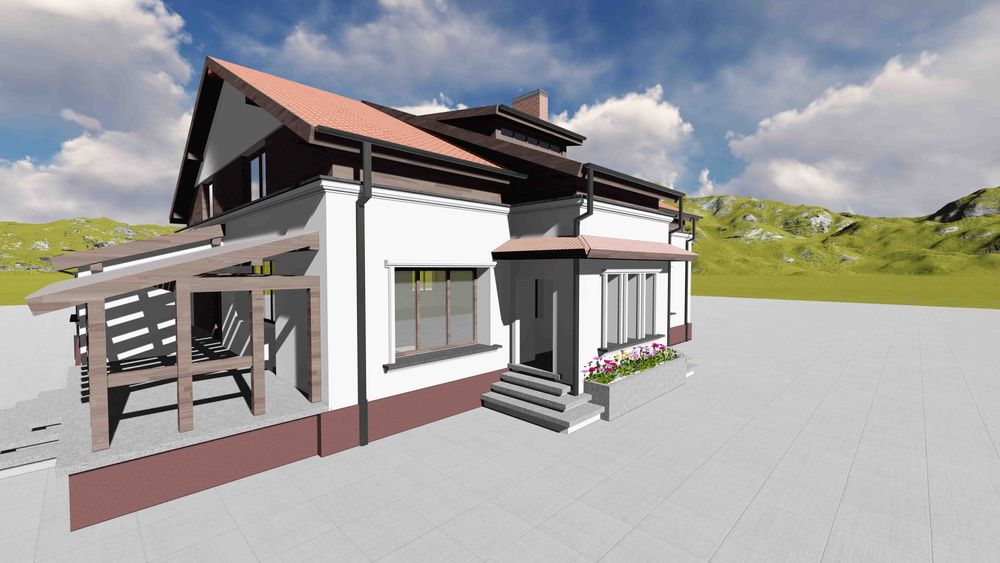 Proiecte case , hale , pensiuni , etc - Autorizatie de construire DTAC