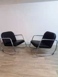 Vintage люлеещ се стол . модел е от Label Gerard van den Berg.