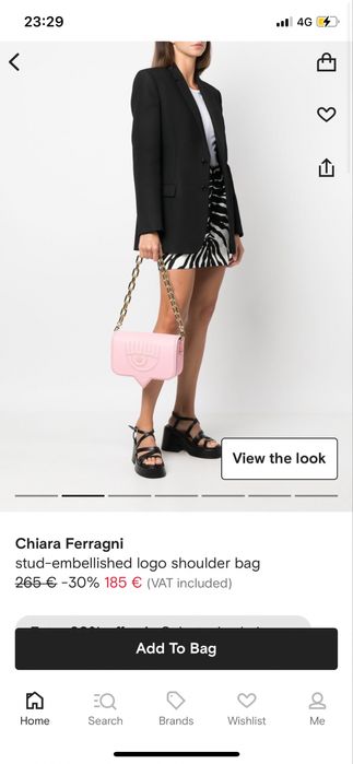 CHIARA FERRAGNI оригинална чанта с кутия