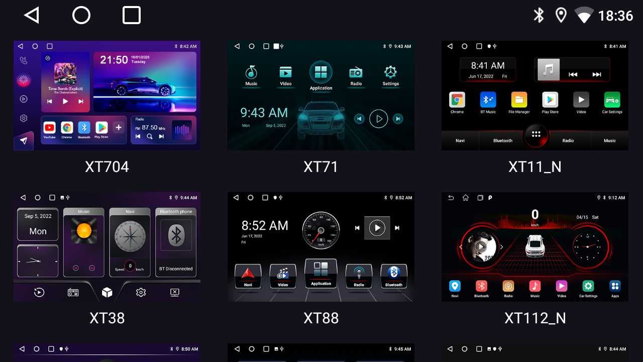 Магнитола Android AUTEK H30 DSP, 4/64, 9" AudioChip AKa7604
