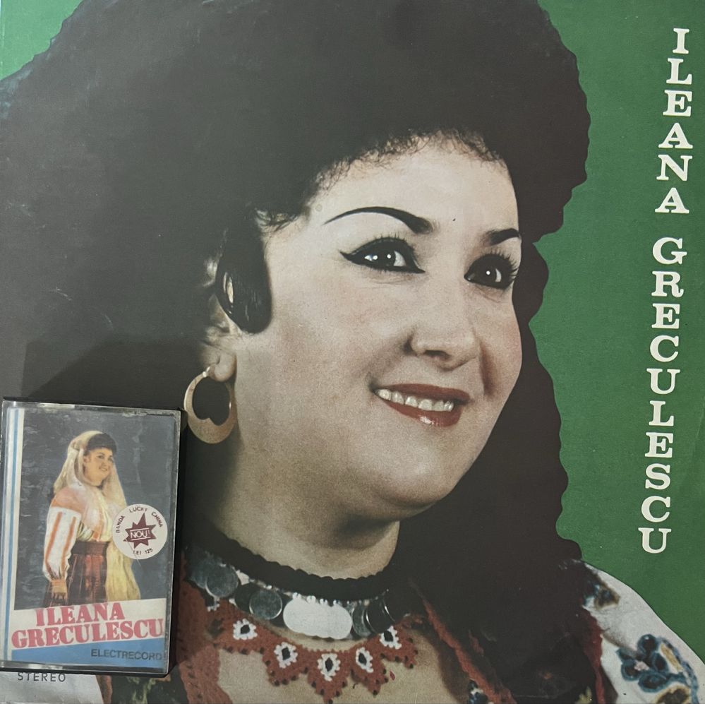 Disc vinil Ileana Greculescu + caseta Ileana Greculescu