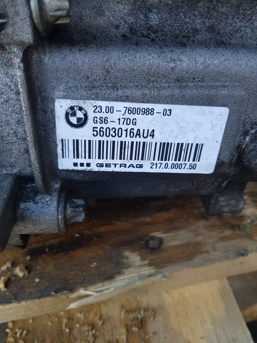 Cutie de viteze manuala 6 trepte BMW 1 II F20 2010 - > 2.0 118 d N47 D