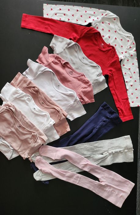 Лот бодита H&m 3-4год