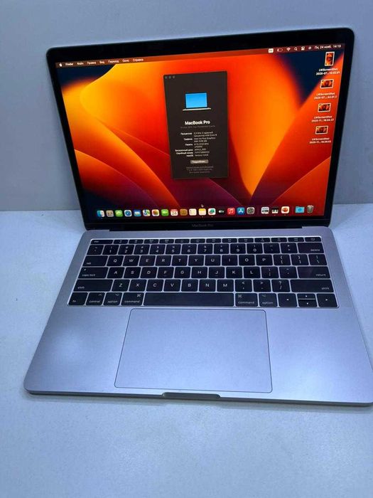 Macbook Pro 13″2017 \i5 2.3 ГГц\Озу 8 Гб\SSD 120\ IntelGraphics 640Н
