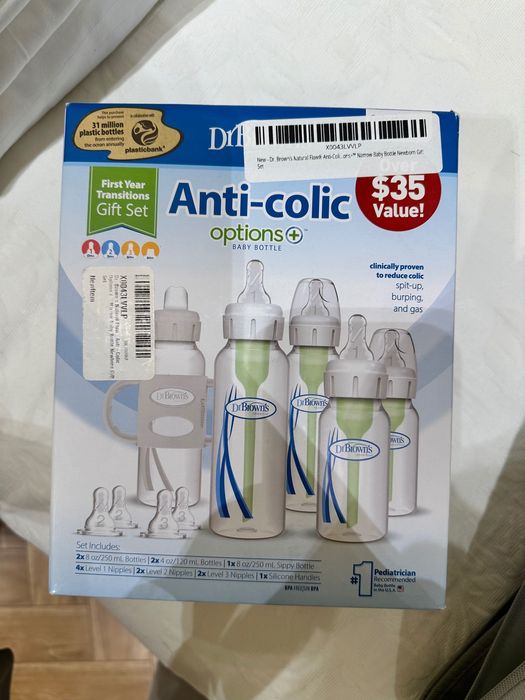 Комплект бутылочек Dr. Browns Антиколиковые