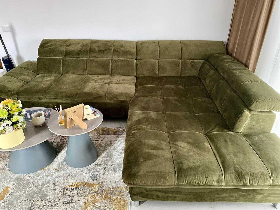 Canapea coltar living inca in garantie(mai 2027)