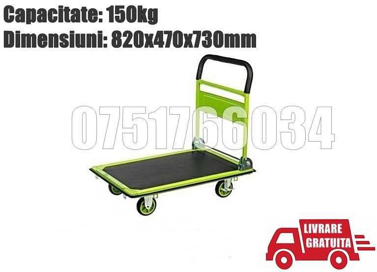 Liza Platforma Carucior Transport Marfa 150-300kg LIVRARE GRATUITA
