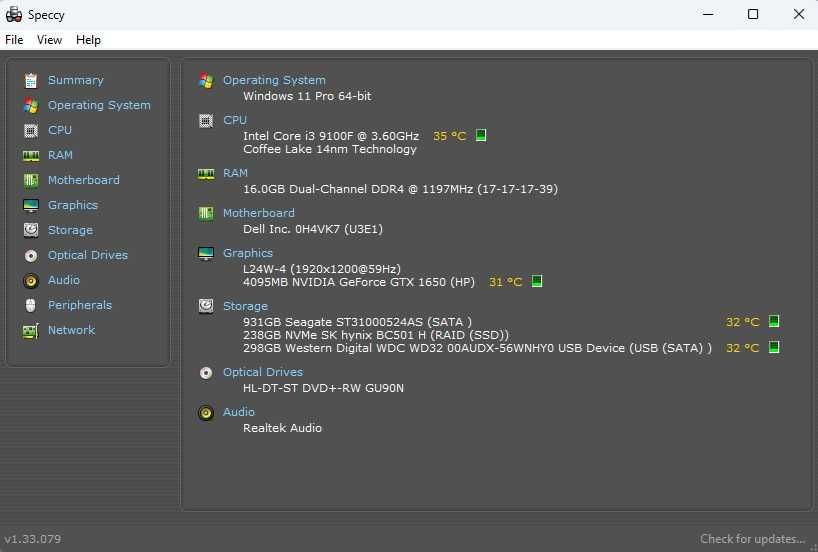 Calculator Unitate PC Gaming HP, i5 9100f Video Ram 16 Gb GTX 1650