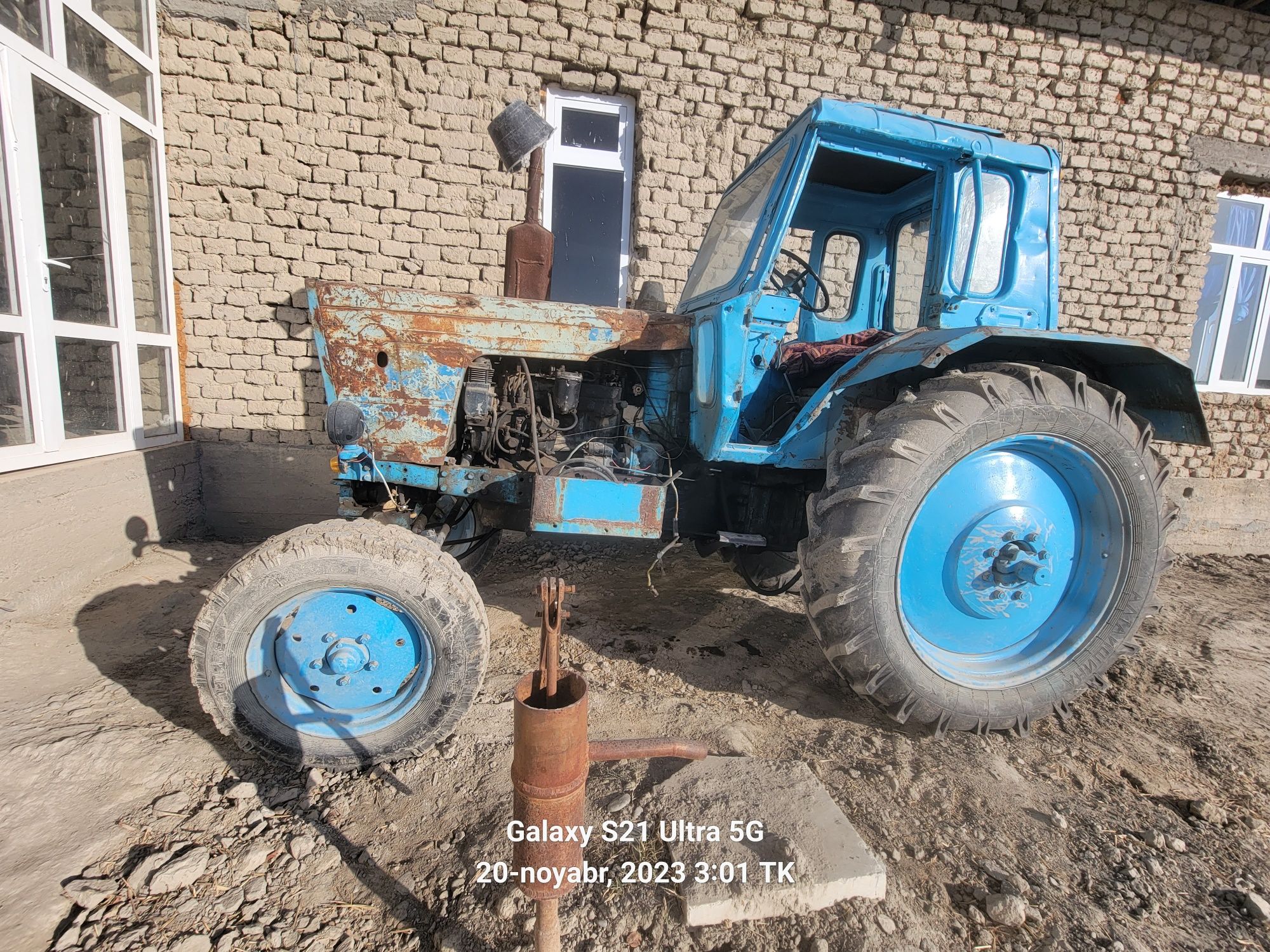 Class markant 55 tractor Belarus 80