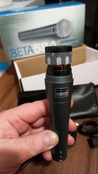 Microfon vocal supercardioid dinamic Beta58A (nu este SHURE!!)