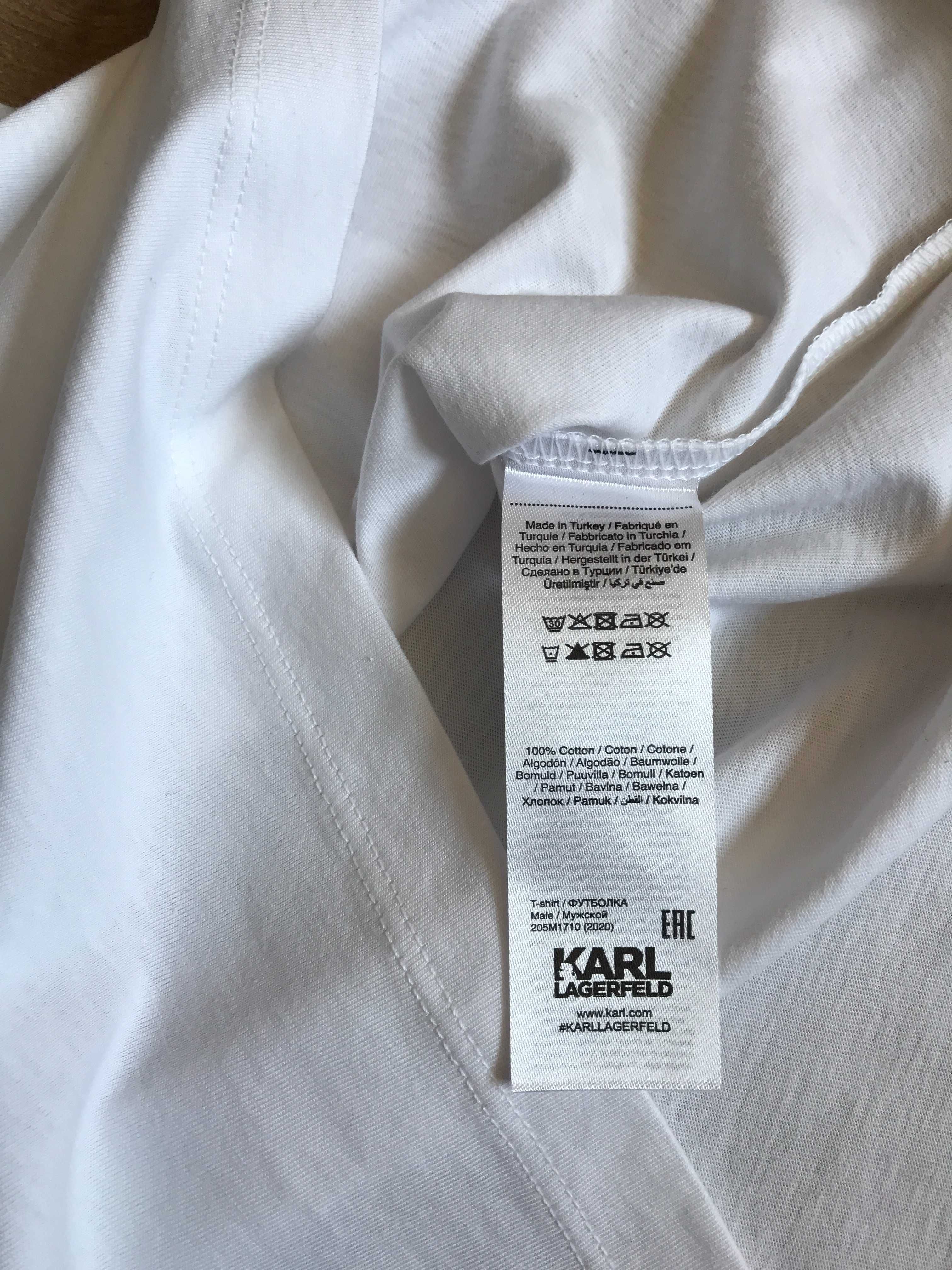 Оригинална KARL LAGERFELD тениска , KARL style, размери: XL и XXL