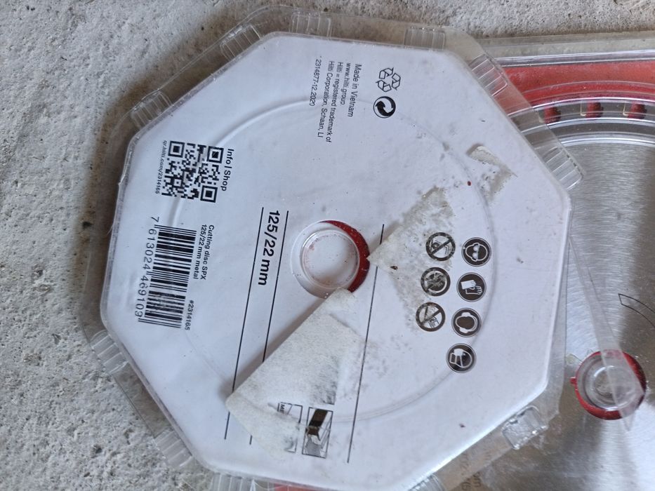 Panza circular metal hilti