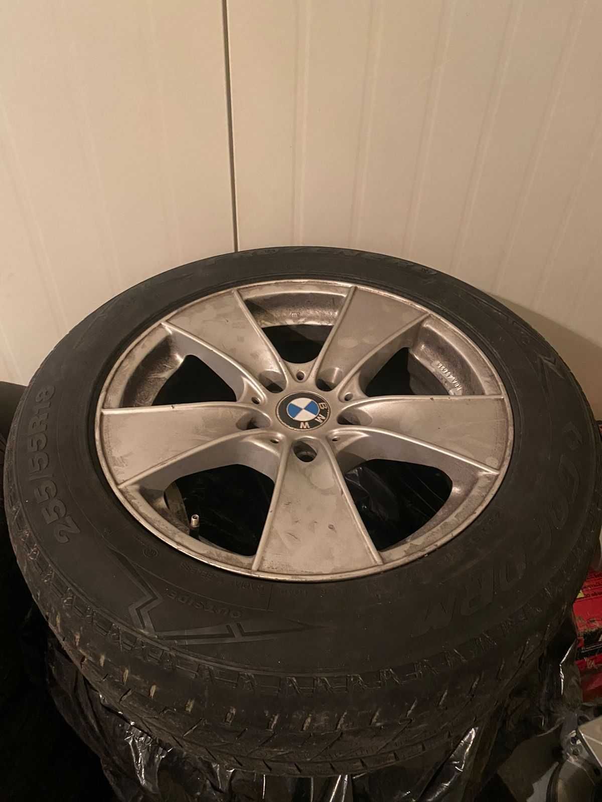 Копмлект дисков с шинами 255/55 R18 FOMAN FROZENERO ЗИМА BMW