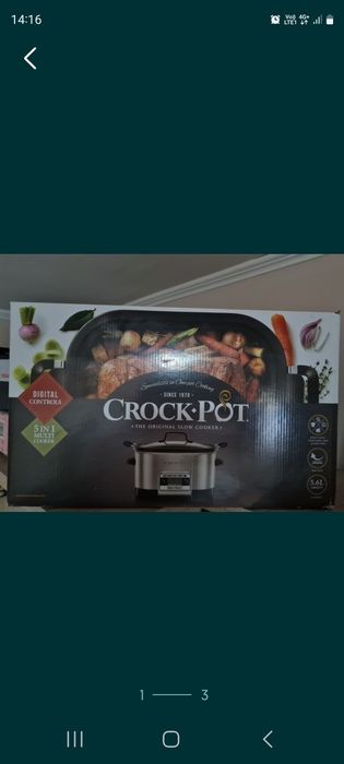 Slowcoocker Crock-pot 5,6 litri