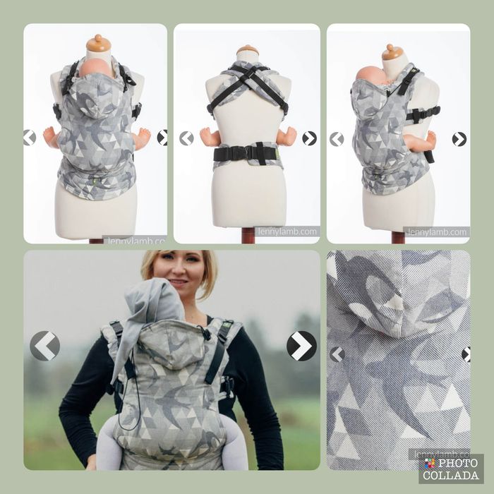 Lenny Lamb Swallows Grey Toddler (blend) + bonus!