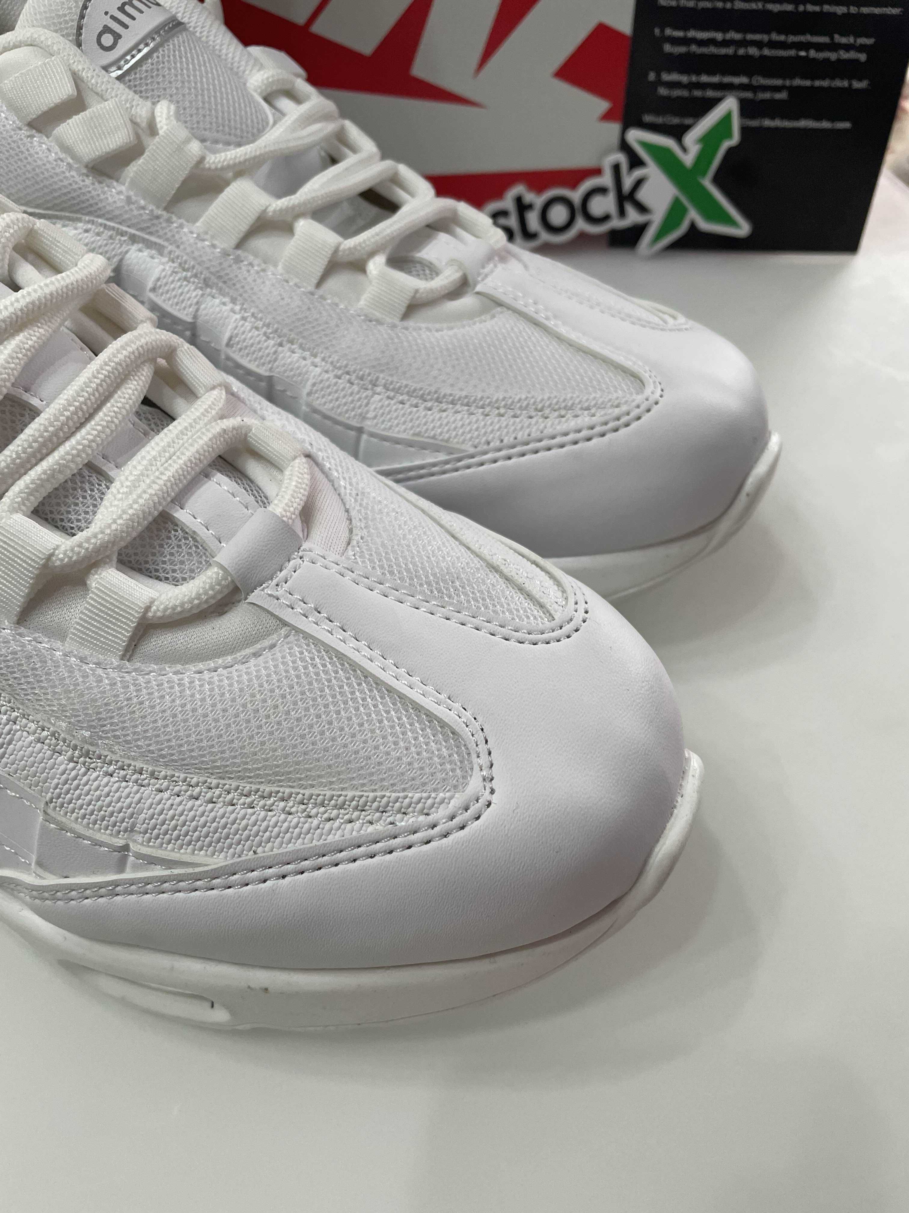 Найк Nike Air Max 95 Triple White (от/до 40-45 номер)