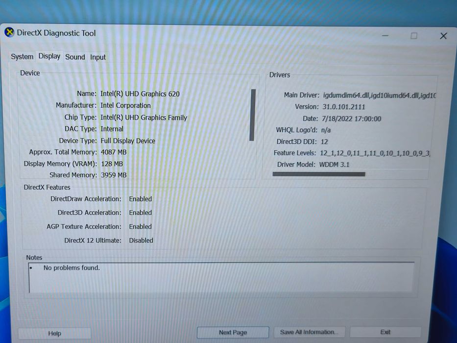 laptop XPS 13 9360 i7 8550U 8GB RAM 256 gb SSD