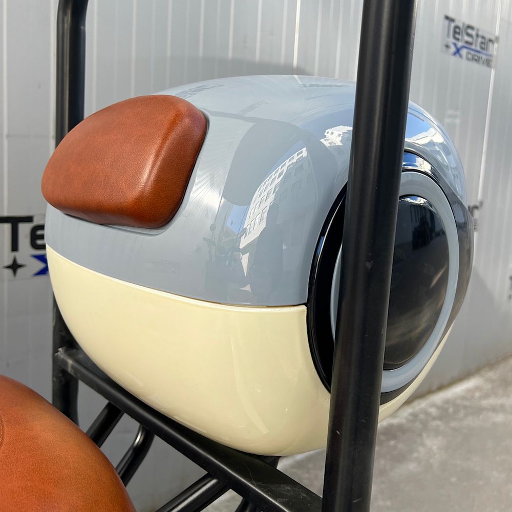 Електрическа триколка VESPA STYLE ROOF 60V 1500W задно предаване с деф