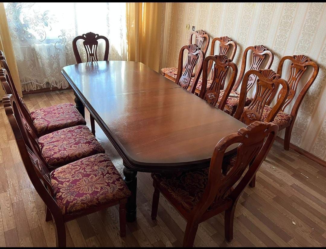 Стол 14 стул 1 стулья сыйлыққа. Качество өте жақсы
