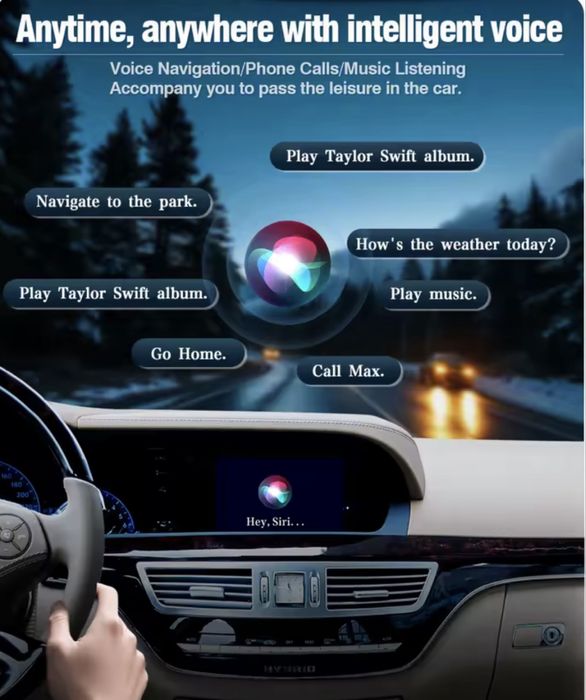 Apple CarPlay & Androit auto W221