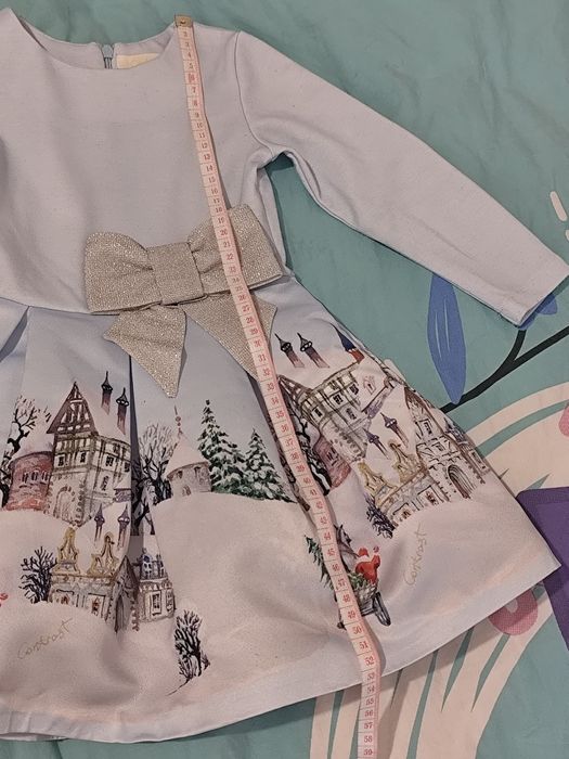 Елегантна детска рокля 2-3 год.