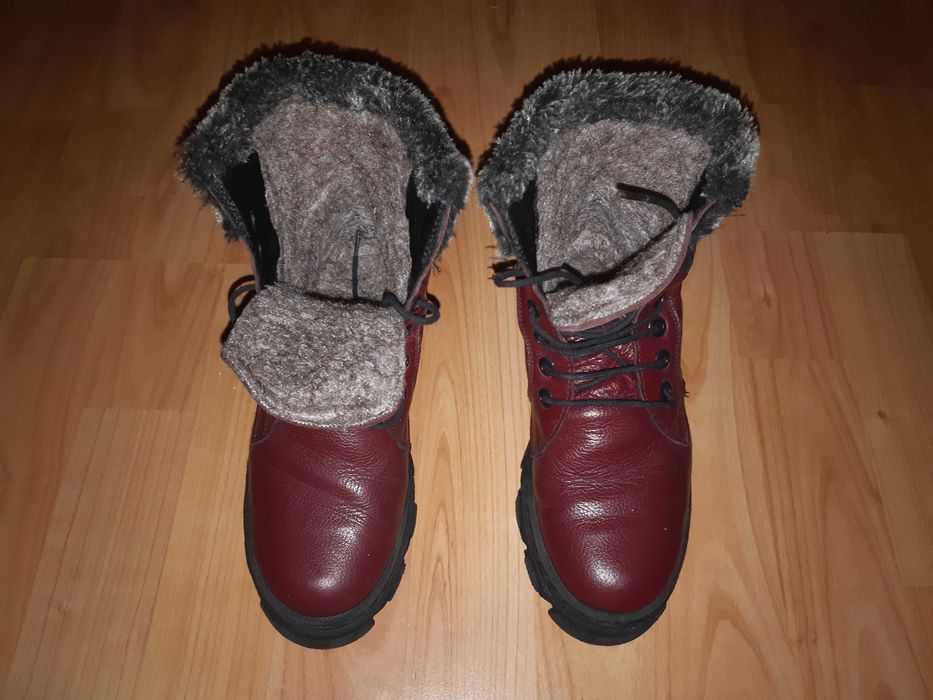 Ghete iarna piele fetite, Marelbo, marime 32