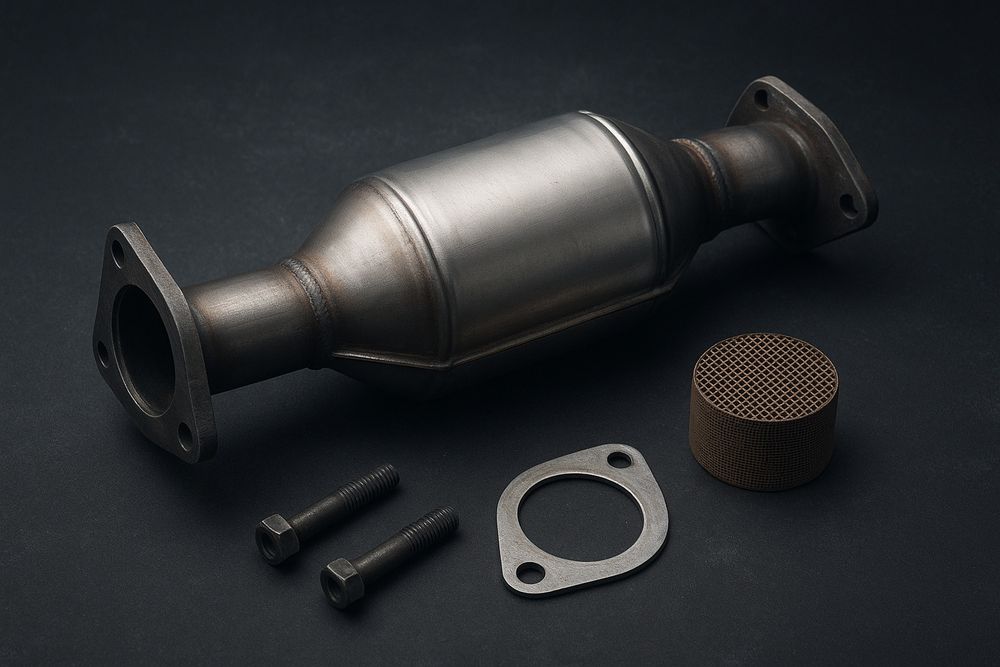 Установка катализаторов